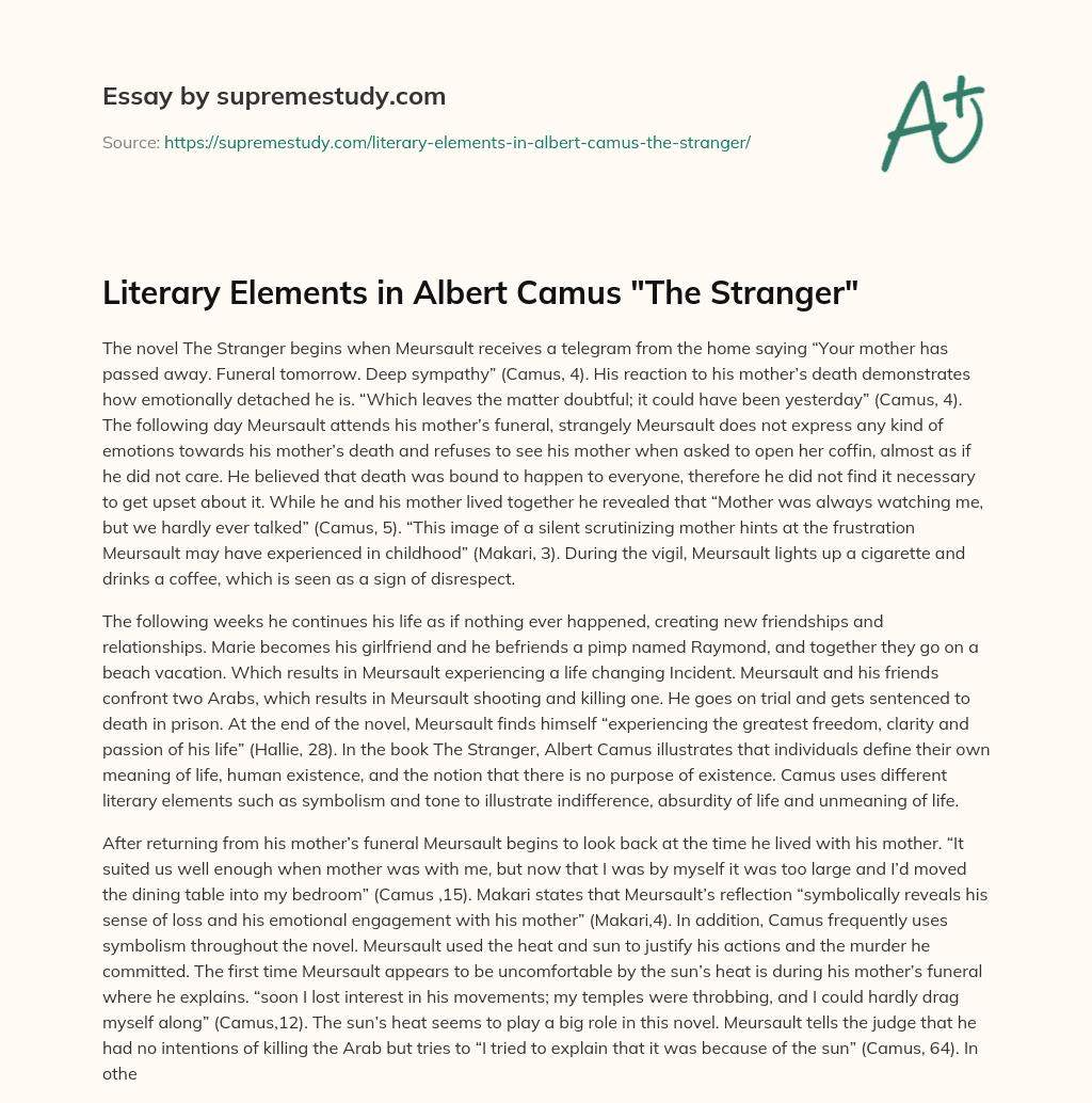 literary devices in a rose for emily